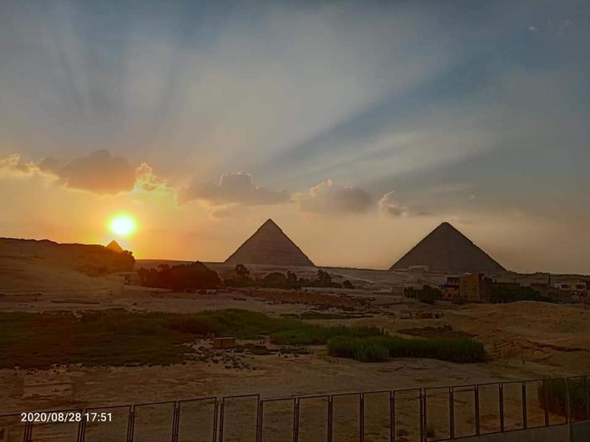 King Khufu Pyramids View Hotel Kafrat al Jabal Luaran gambar