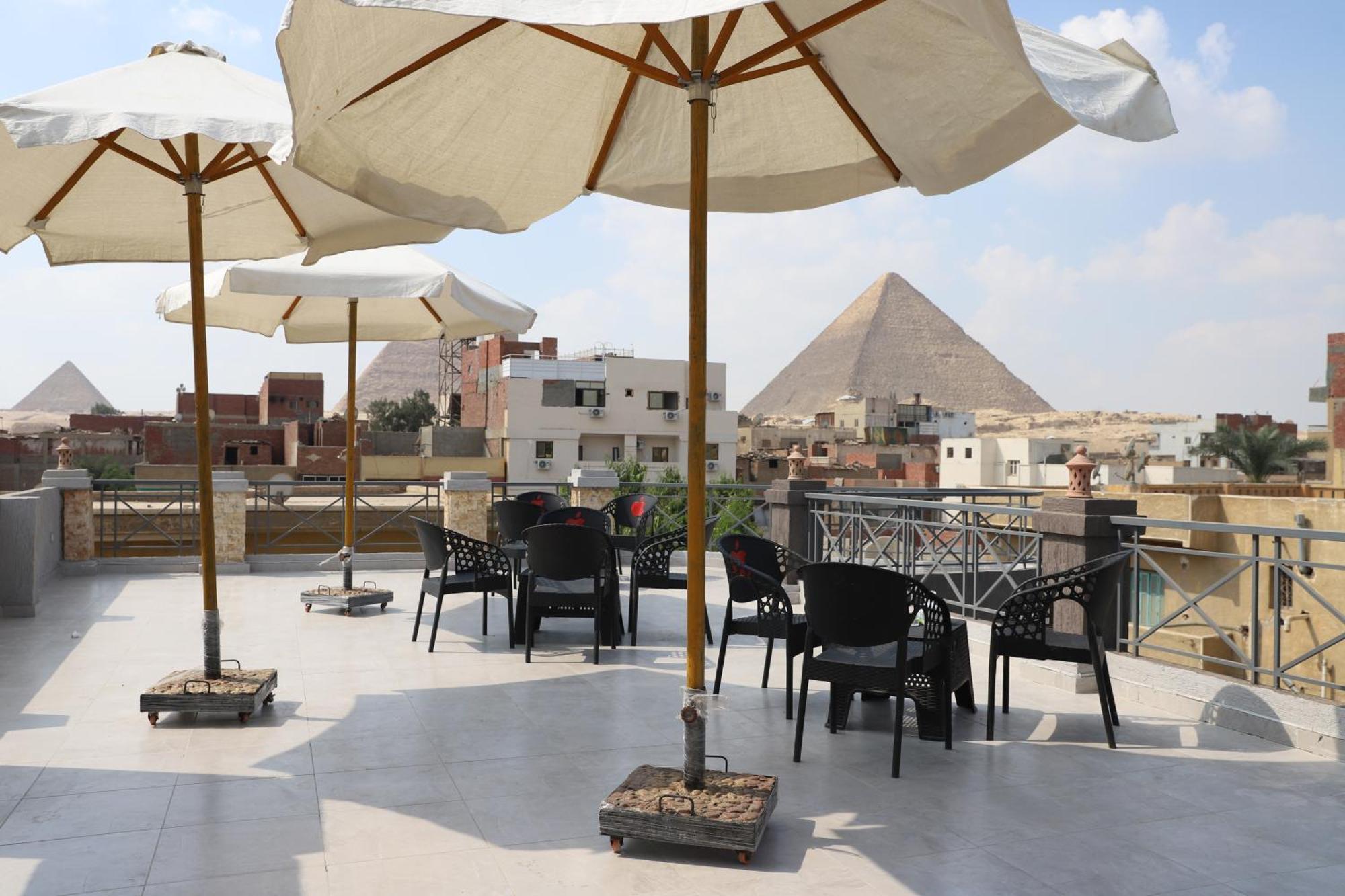 King Khufu Pyramids View Hotel Kafrat al Jabal Luaran gambar